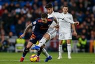 Santi Mina wasn't able to get the job done for Valencia